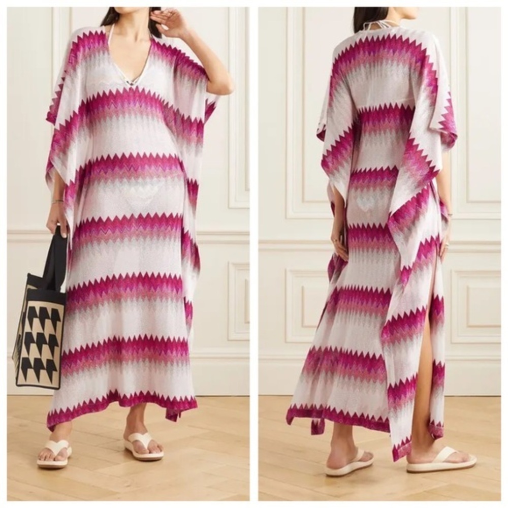 Missoni Mare Zig-zag Knit Kaftan Size
Medium (M) $1085